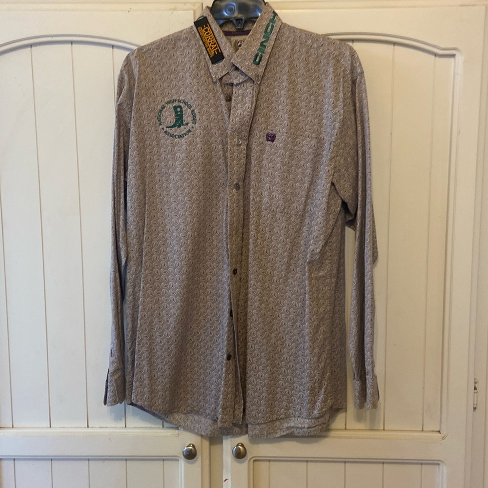 Mens long sleeved shirt